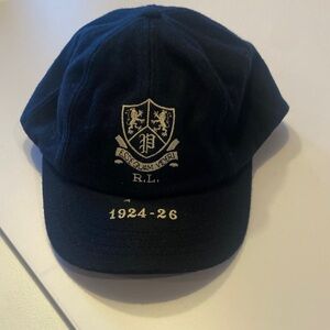 Polo by Ralph Lauren Wool Crest Navy Cap Sz L/XL.  NWOT.  Box11.  SEE PICS